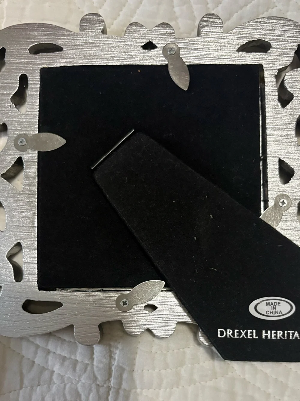 Drexel Heritage Metal Frame Mini Bobbin Detail 5x5